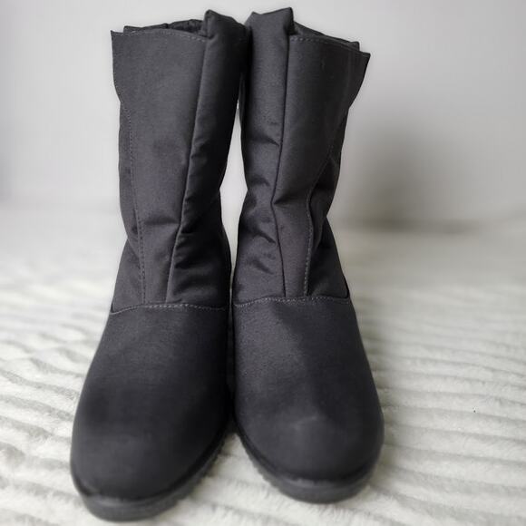 Toe Warmers Black Insulated Waterproof Winter Snow Boots Women’s 10W Canada Made - Picture 2 of 10